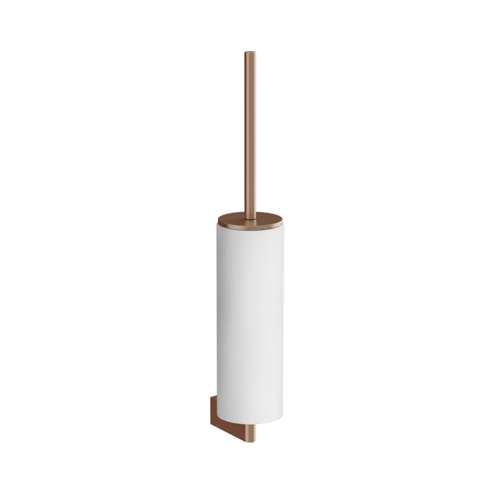 Gessi Origini Ершик для унитаза подвесной с композитной колбой, цвет: copper br. PVD 66419#708