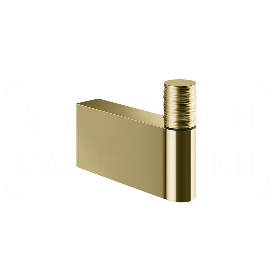 Gessi Habito Trame Крючок для полотенец одинарный, подвесной, цвет: brass PVD 70323#710