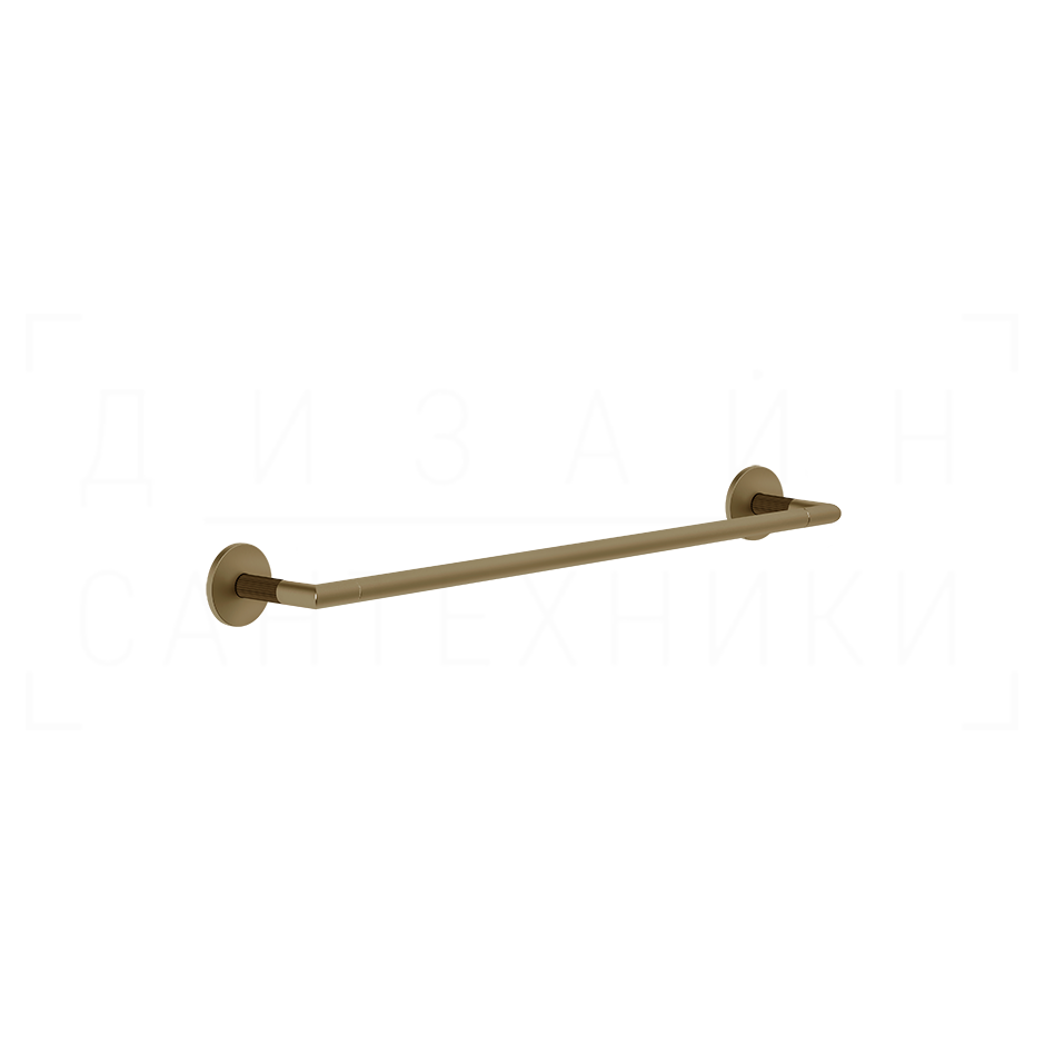 Gessi Ingranaggio Полотенцедержатель 50 см, подвесной, цвет: deep bronze brushed PVD 63900#791