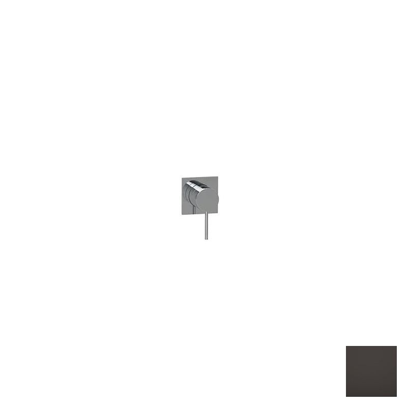 Almar Modular Square Смеситель для душа, внешняя часть на 1 потр, цвет: PVD polished deep black E180190.DB