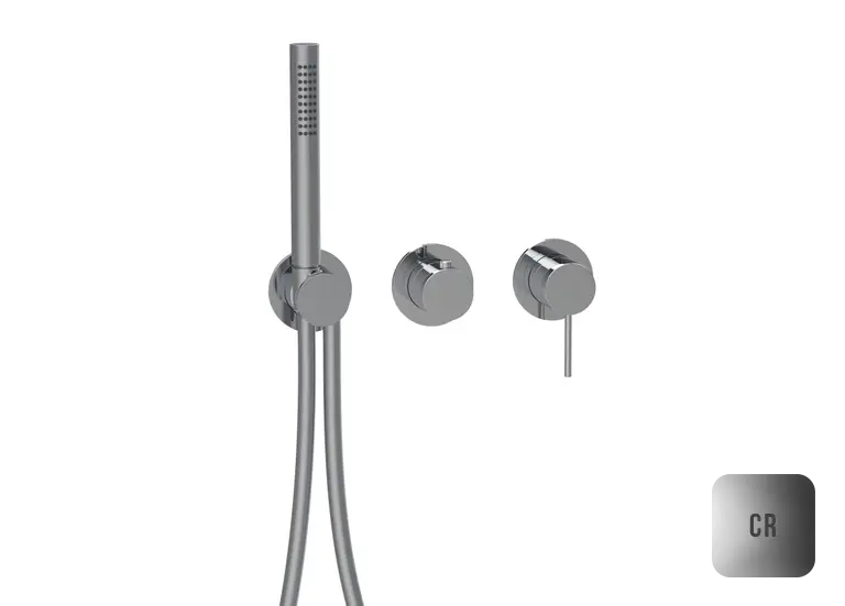 Almar Modular Round Смеситель для душа, внешняя часть на 2-3 потребителя, цвет: chrome E180142.CR