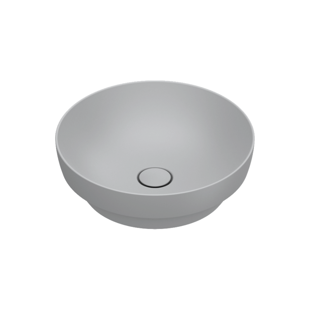 Catalano Sfera Раковина чаша d45x14h см, без перелива, покрытие Cataglaze, цвет: цемент матовый 0524450023