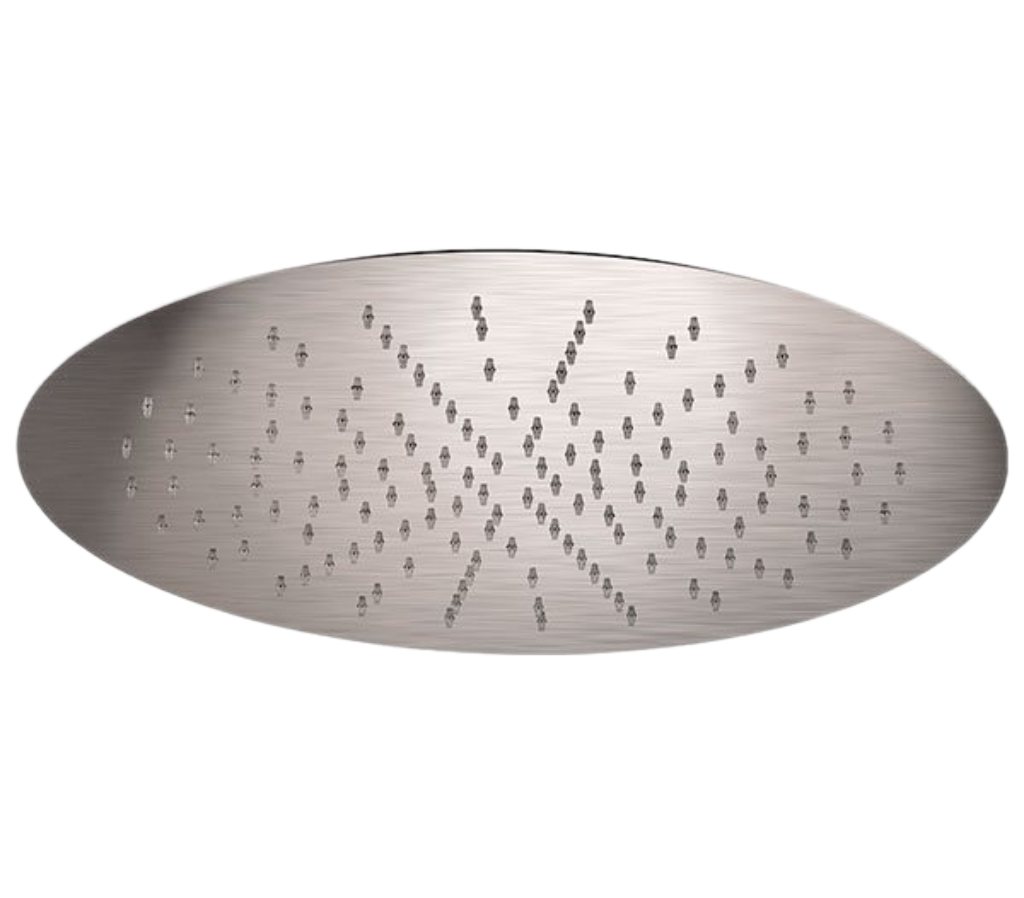 Remer X Style Inox Верхний душ встраиваемый в потолок 44 см, 1 режим, цвет: inox spazzolato SS357EFM44