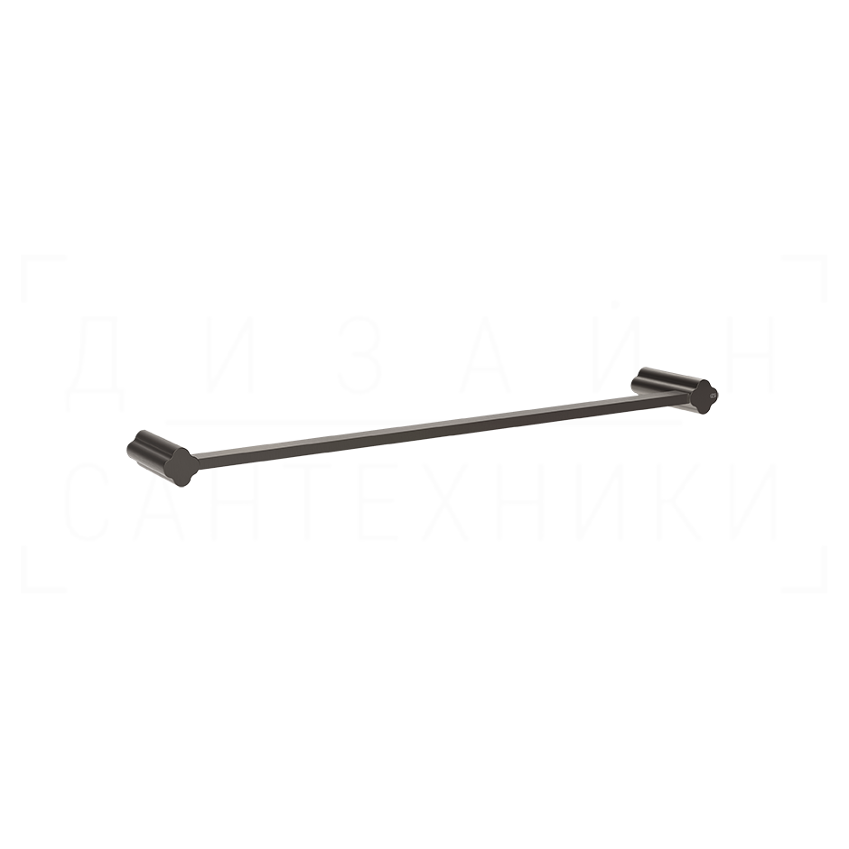 Gessi Ludovica Полотенцедержатель 47,8 см, подвесной, цвет: black metal brushed PVD 76500#707