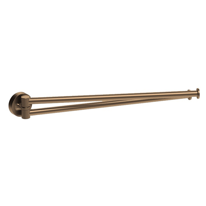 Colombo Design Plus Полотенцедержатель двойной, 34.5см, подвесной, цвет: matt vintage W4913.VM