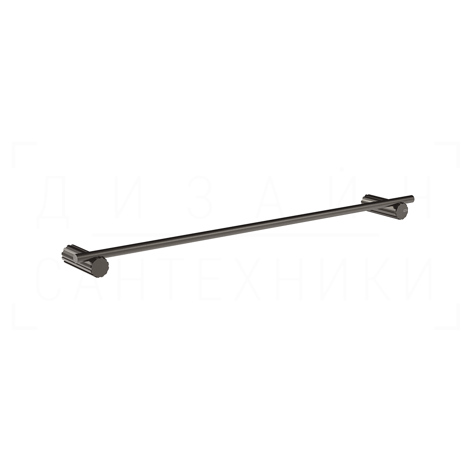 Gessi Incastri Полотенцедержатель 50 см, подвесной, цвет: black metal brushed PVD 75500#707
