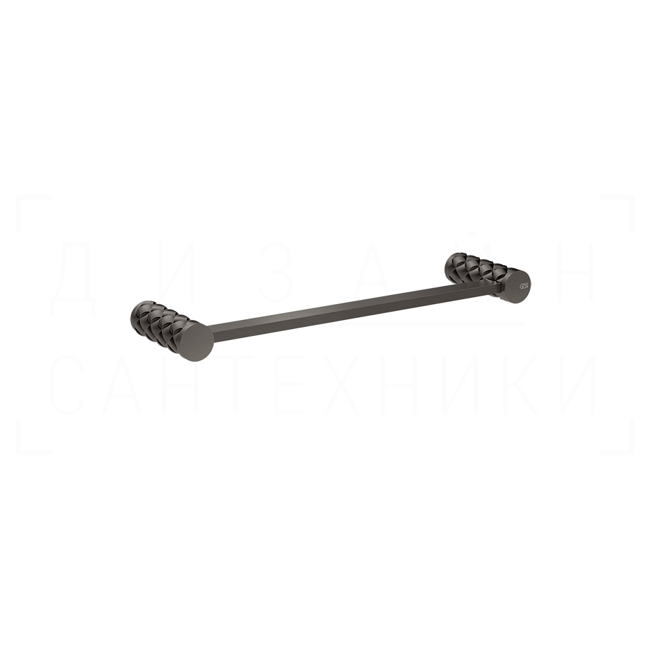 Gessi Pelle Полотенцедержатель 32,8 см, подвесной, цвет: black metal brushed PVD 78597#707
