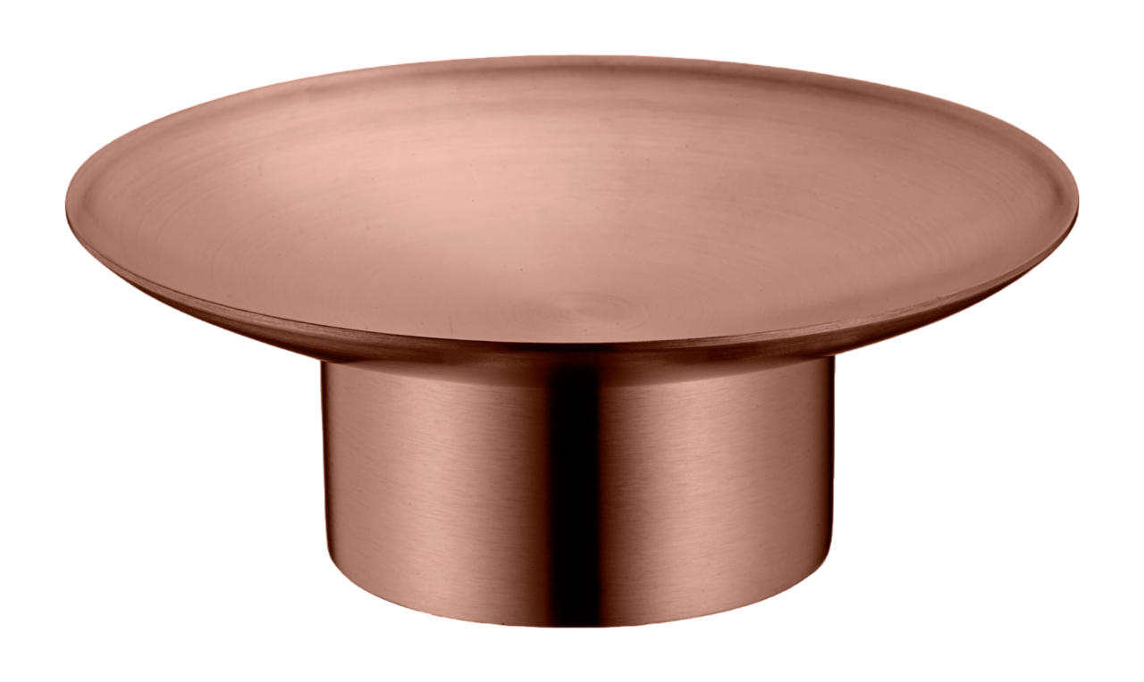 Boheme Uno Мыльница с латунной чашей, настольная, цвет: brushed bronze 10981-BRB