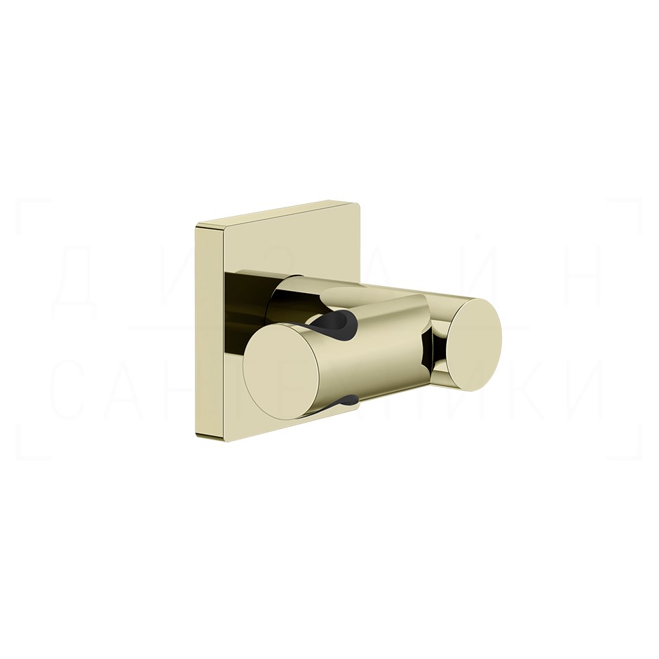 Gessi Rilievo Держатель для ручного душа поворотный, цвет: brass PVD 59160#710