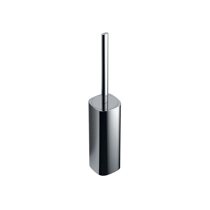 Colombo Design Trenta Ершик для унитаза напольный, с латунной колбой, цвет: chrome B3006.CR