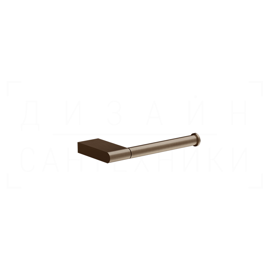 Gessi Inciso Держатель для туалетной бумаги открытый, подвесной, цвет: coffee bronze brushed PVD 66455#761
