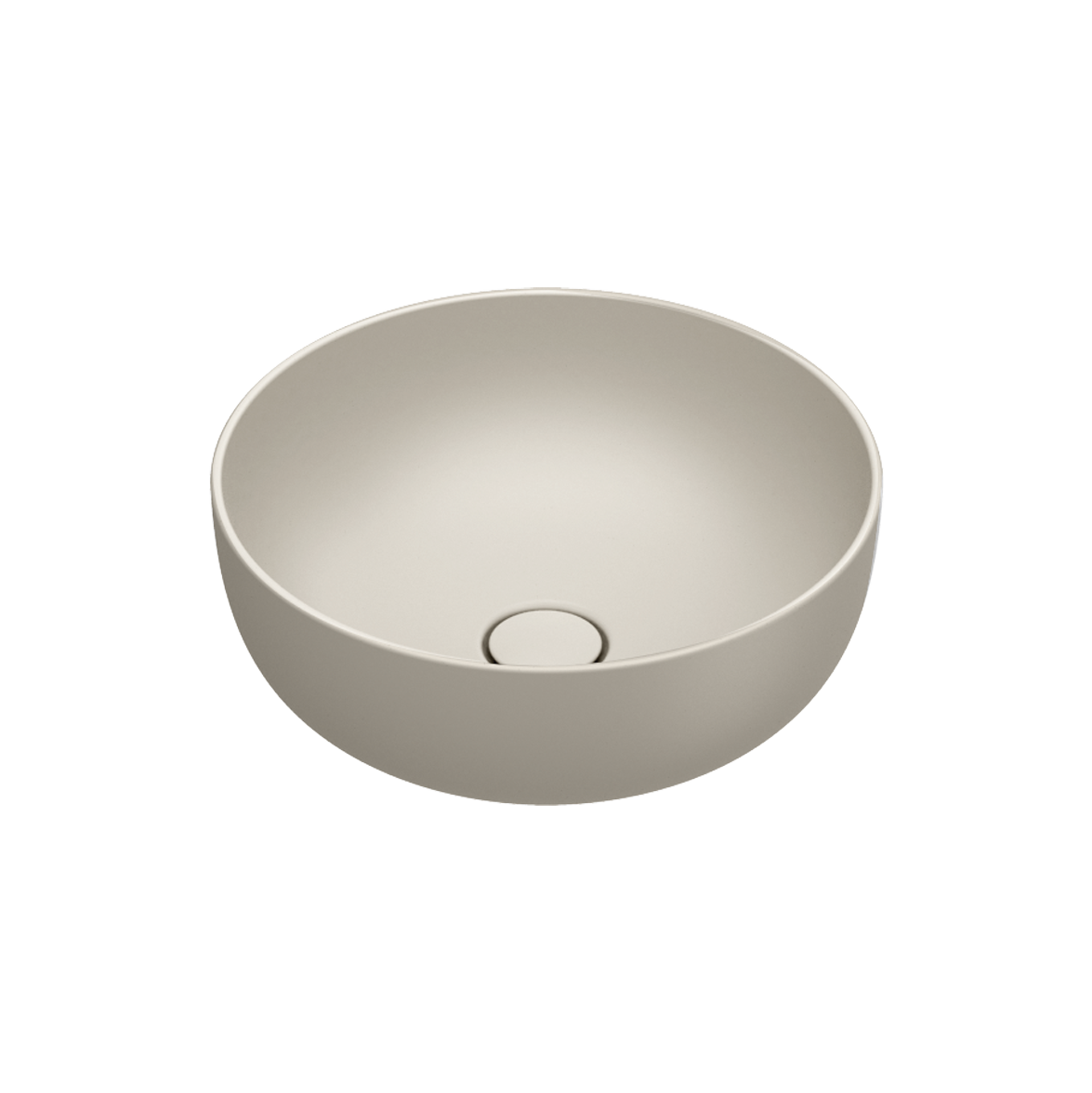 Catalano Sfera Раковина чаша d42x16h см, без перелива, покрытие Cataglaze, цвет: sabbia матовый 0523430029