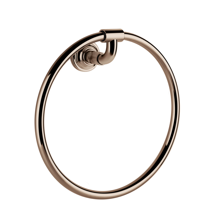 Gessi Venti20 Полотенцедержатель кольцо d22,2 см, подвесной, цвет: copper PVD 65509#030
