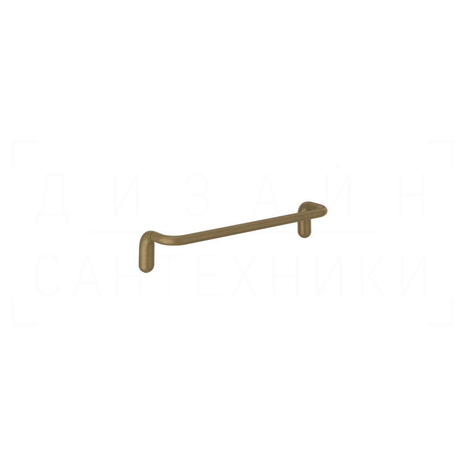 Gessi Goccia Полотенцедержатель 32,2 см, подвесной, цвет: antique brass 38097#713