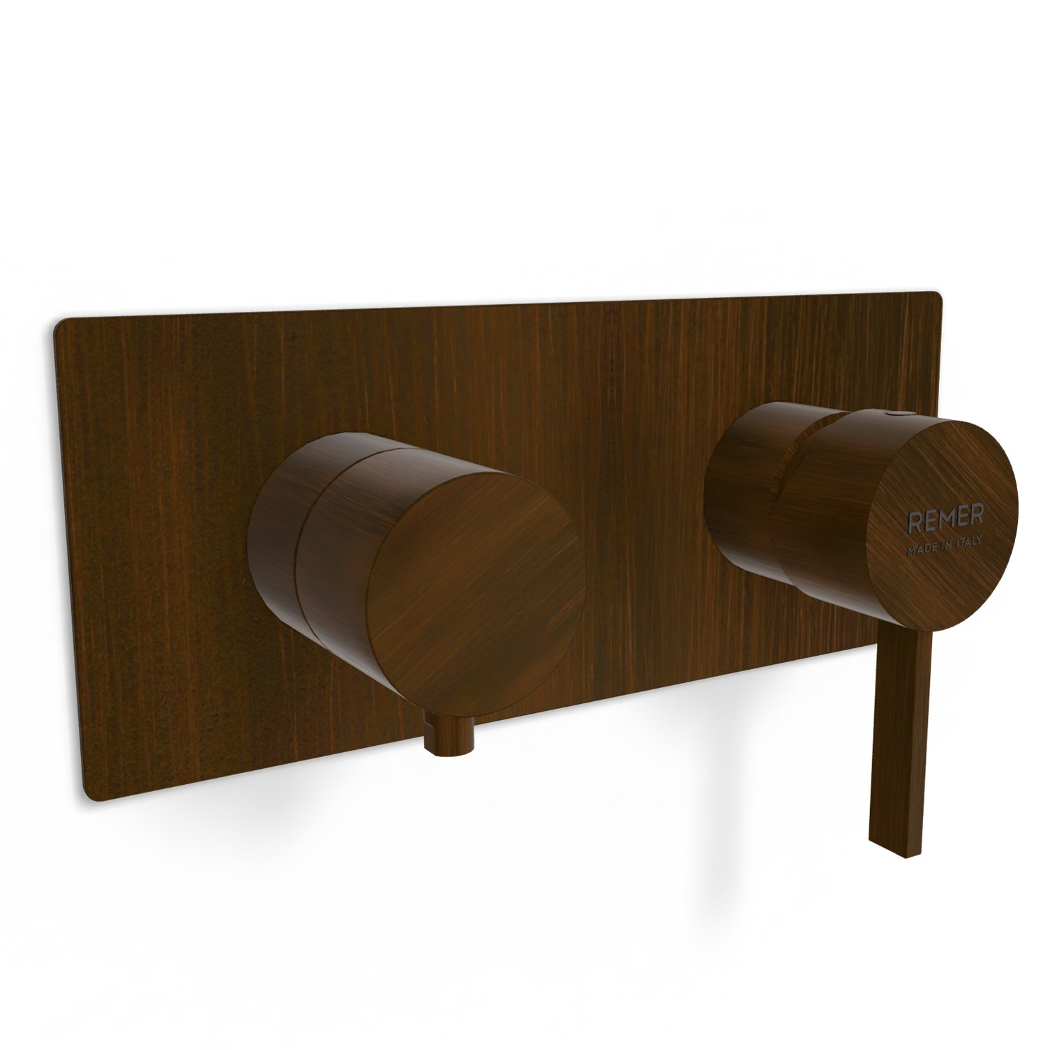 Remer Metrica Смеситель для душа встраиваемый, 3 потребителя цвет: oilbronze MC93ZWBBR