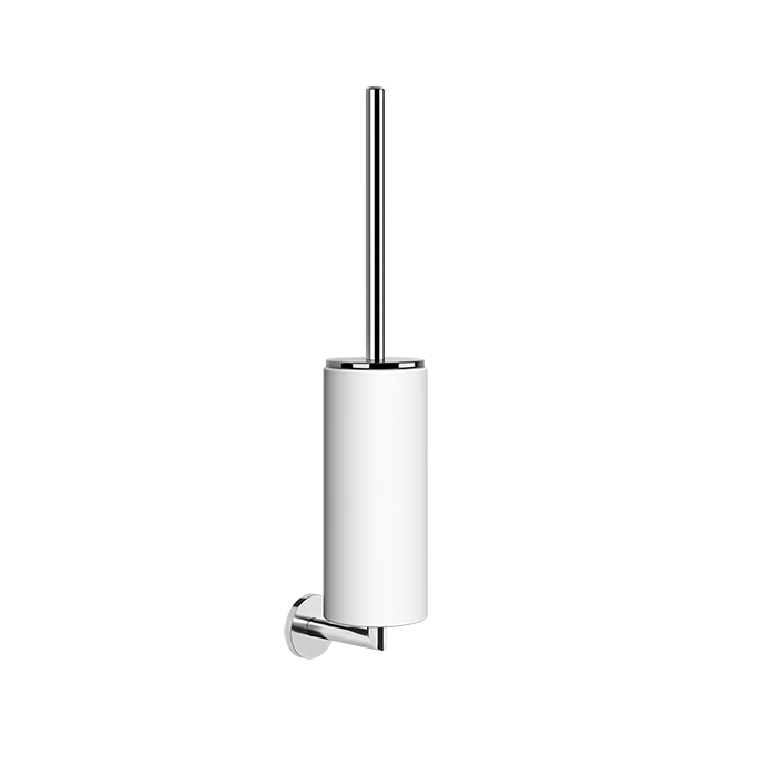 Gessi Tondo Ершик для унитаза подвесной с белой колбой, цвет: chrome 63619#031