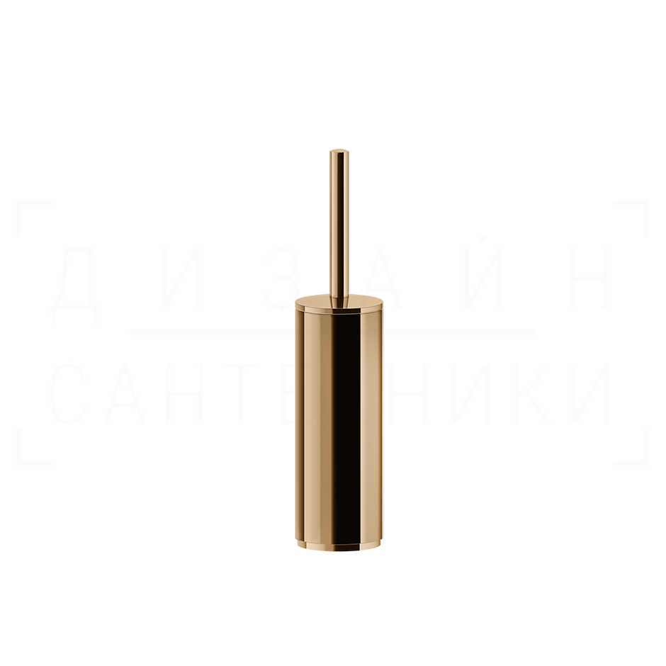 Gessi Rilievo Ершик для унитаза напольный, с латунной колбой, цвет: warm bronze PVD 59543#735