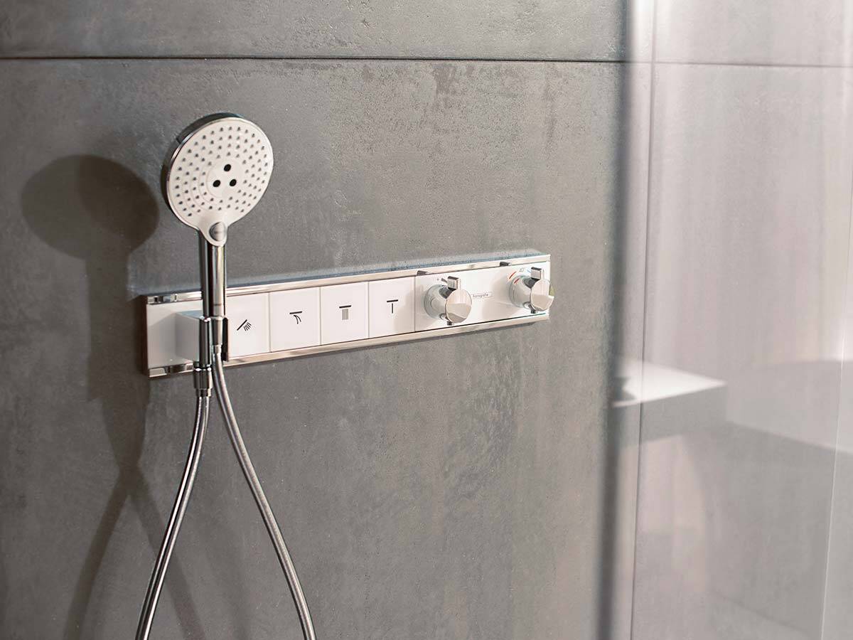 hansgrohe RainSelect: продуманная система скрытого монтажа, которая заботится обо всем