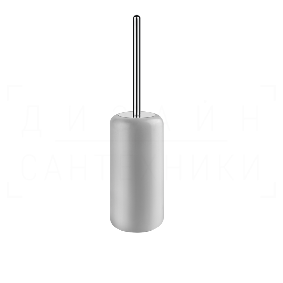 Gessi Goccia Ершик для унитаза напольный, с кермической колбой Gres, цвет: white/matte white 38043#279