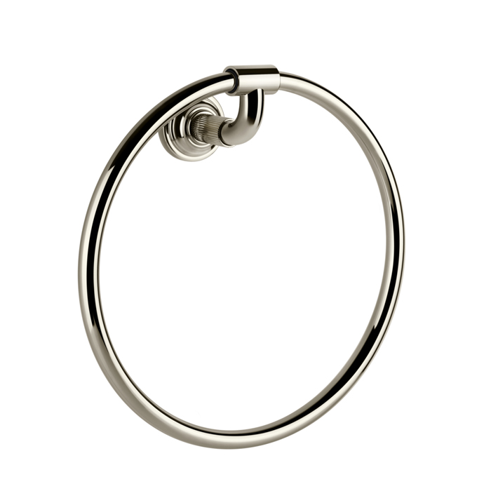 Gessi Venti20 Полотенцедержатель кольцо d22,2 см, подвесной, цвет: nickel PVD 65509#720