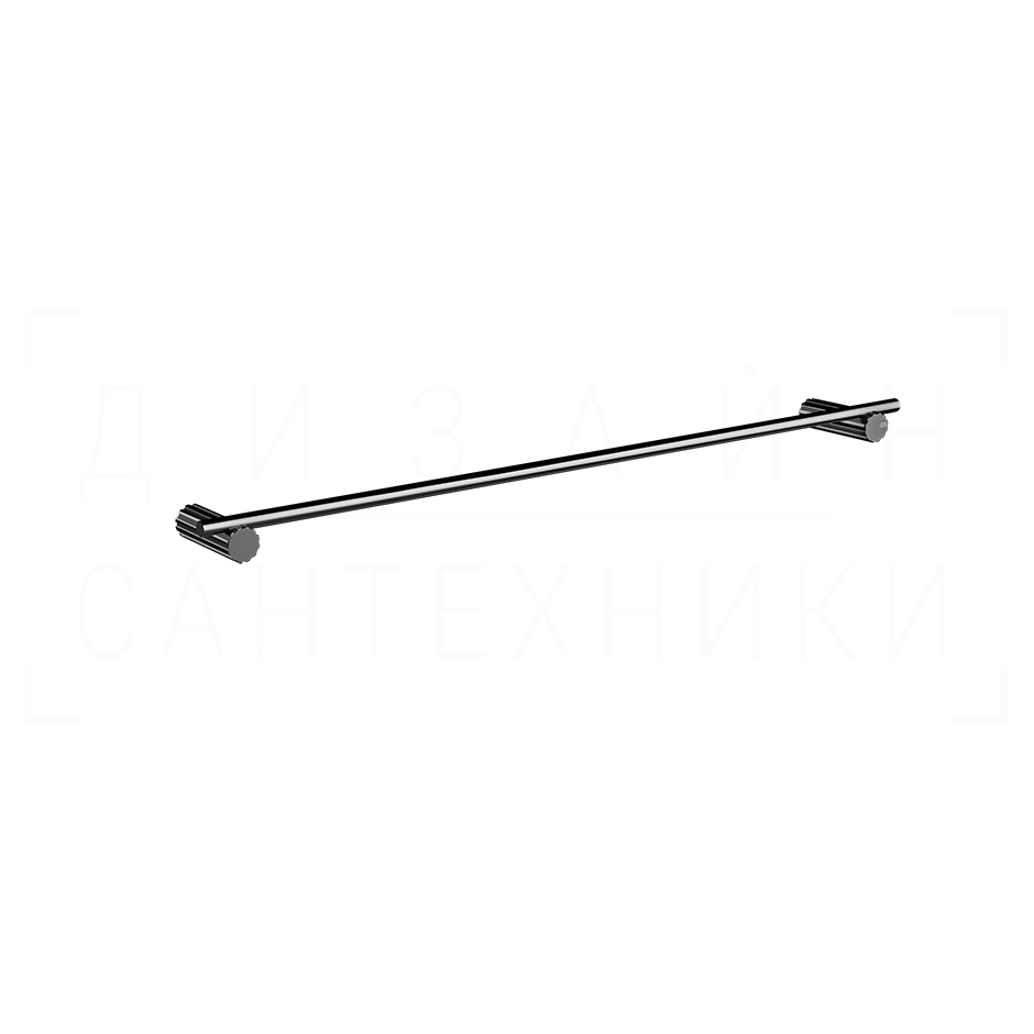 Gessi Incastri Полотенцедержатель 65 см, подвесной, цвет: black metal PVD 75503#706