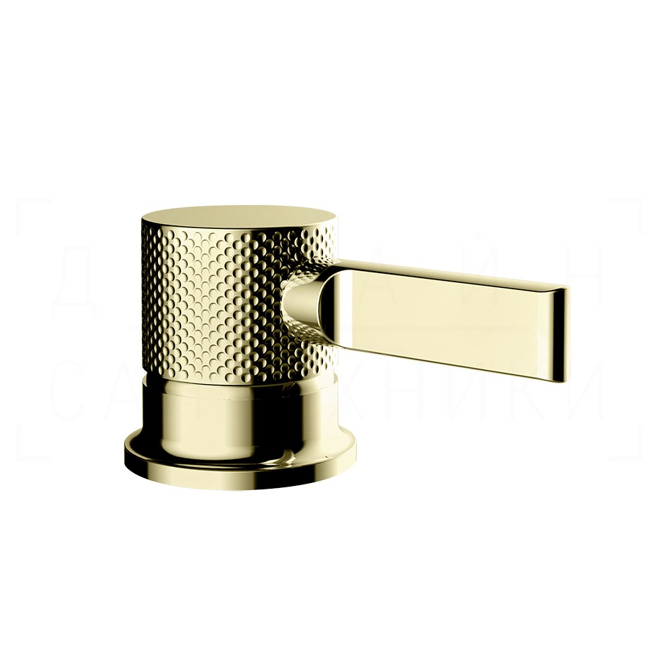 Gessi Inciso Смеситель для раковины, без излива и донного клапана, цвет: brass PVD 58200#710