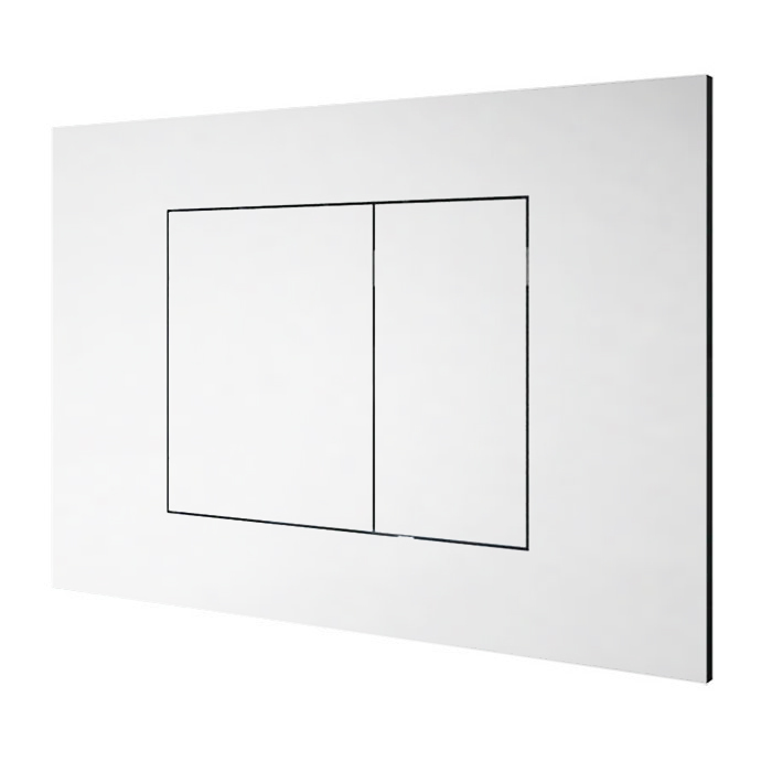 Almar WC Plate Кнопка смыва для бачка, цвет: matt white E330001.MW