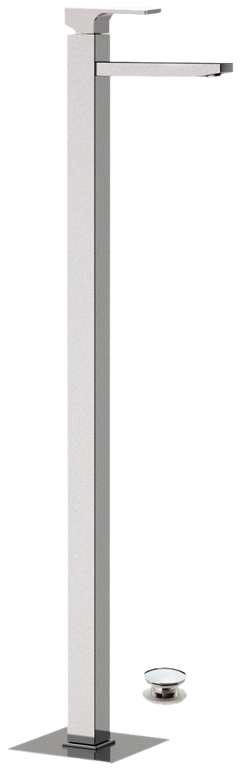 Remer Absolute Смеситель для раковины напольный, д/к, излив 17,8 см, цвет: cromo AU18
