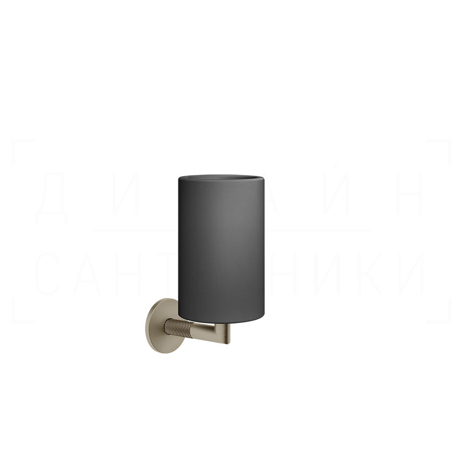 Gessi Anello Стакан подвесной, керамический Neolite, цвет: finox brushed nickel 63708#149