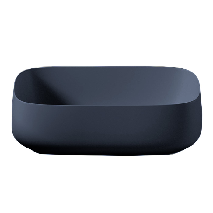 ArtCeram Cognac Раковина чаша 56x41x15,5h см, без перелива, покрытие Saniglaze, цвет: notte COL009 36 00