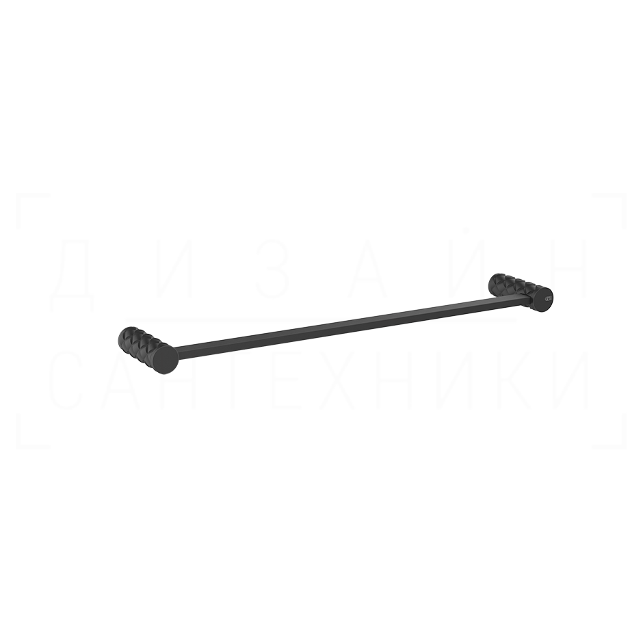 Gessi Pelle Полотенцедержатель 47,8 см, подвесной, цвет: matte black 78600#299