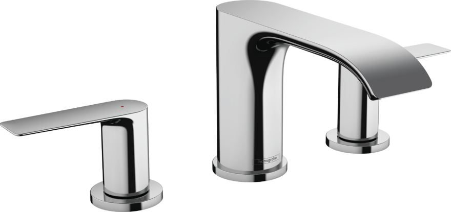 Hansgrohe Vivenis Смеситель для раковины на 3 отверстия двухвентильный, цвет: хром 75033000