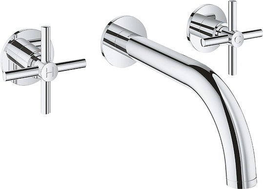 Grohe Atrio New Смеситель для раковины вентильный, встраиваемый, внешняя часть, цвет: хром 20164003