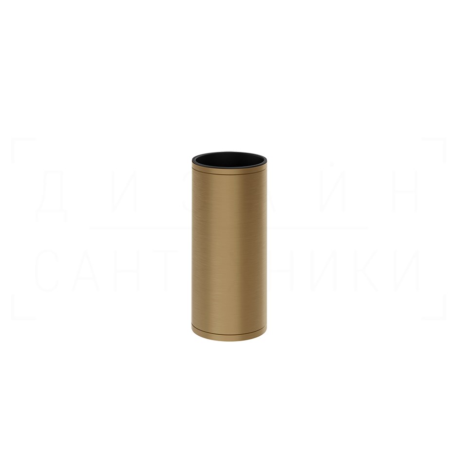 Gessi Pelle Стакан настольный, латунный, цвет: deep bronze brushed PVD 78531#791