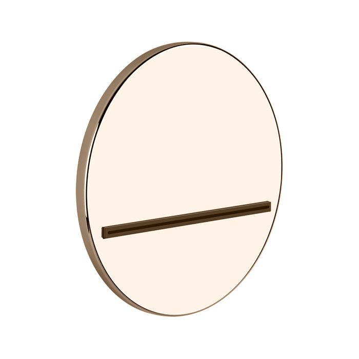 Gessi Venti20 Излив каскадный настенный, цвет: copper PVD 65295#030