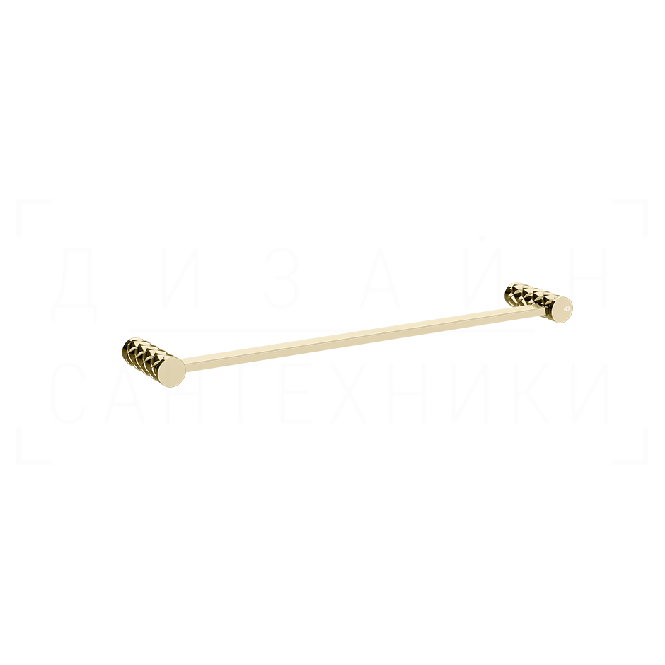 Gessi Pelle Полотенцедержатель 47,8 см, подвесной, цвет: brass PVD 78600#710