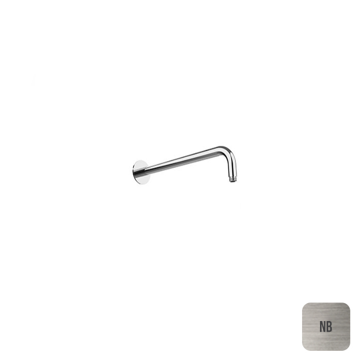 Almar Round Кронштейн для верхнего душа настенный 35 см, цвет: nickel brushed E021113.NB