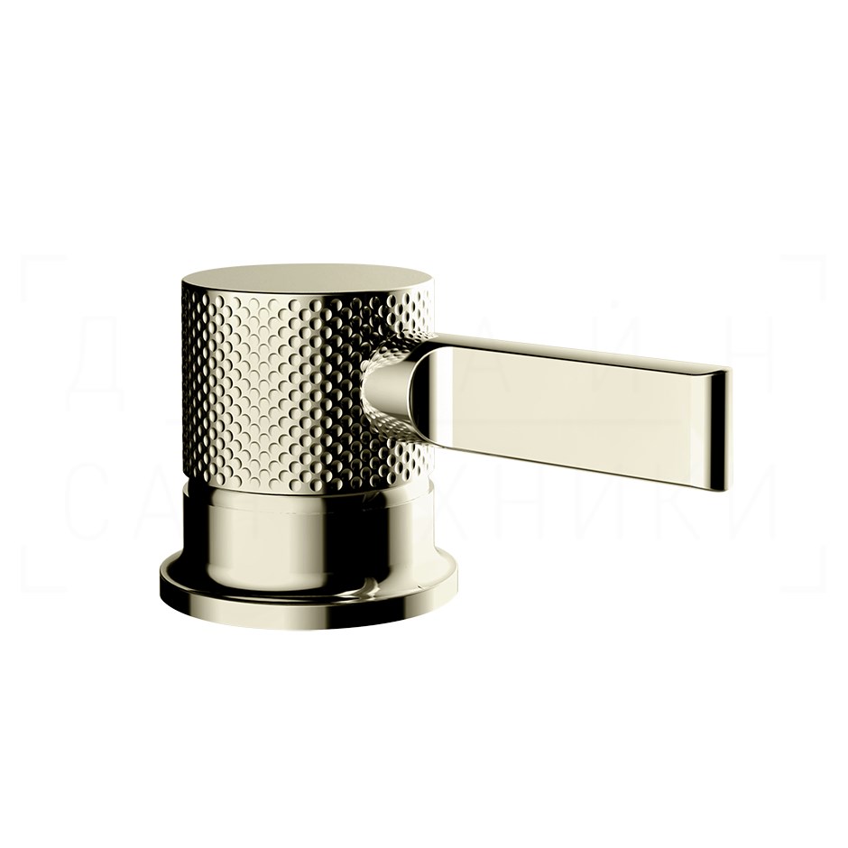 Gessi Inciso Смеситель для раковины, без излива и донного клапана, цвет: nickel PVD 58200#720