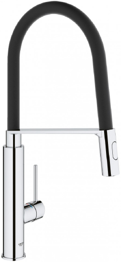 Grohe Concetto Смеситель для кухни, с гибким изливом, цвет: хром 31491000