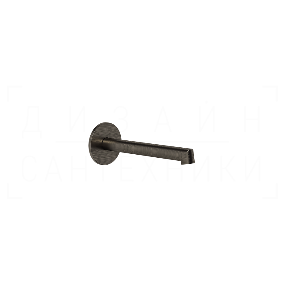 Gessi Ingranaggio Излив настенный 16,4 см, фиксированный, цвет: aged bronze 63403#187