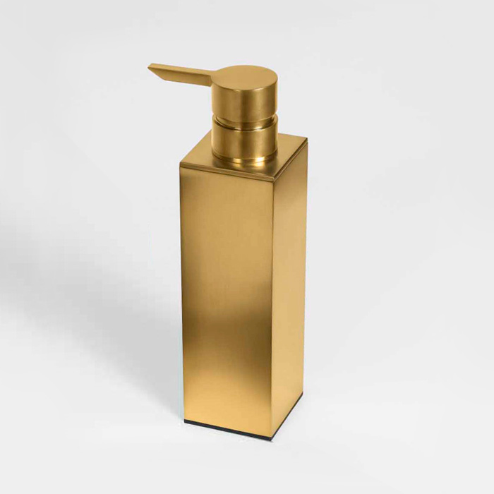 Colombo MiniQ Дозатор настольный 150 мл, цвет: PVD matt gold B9344.OM