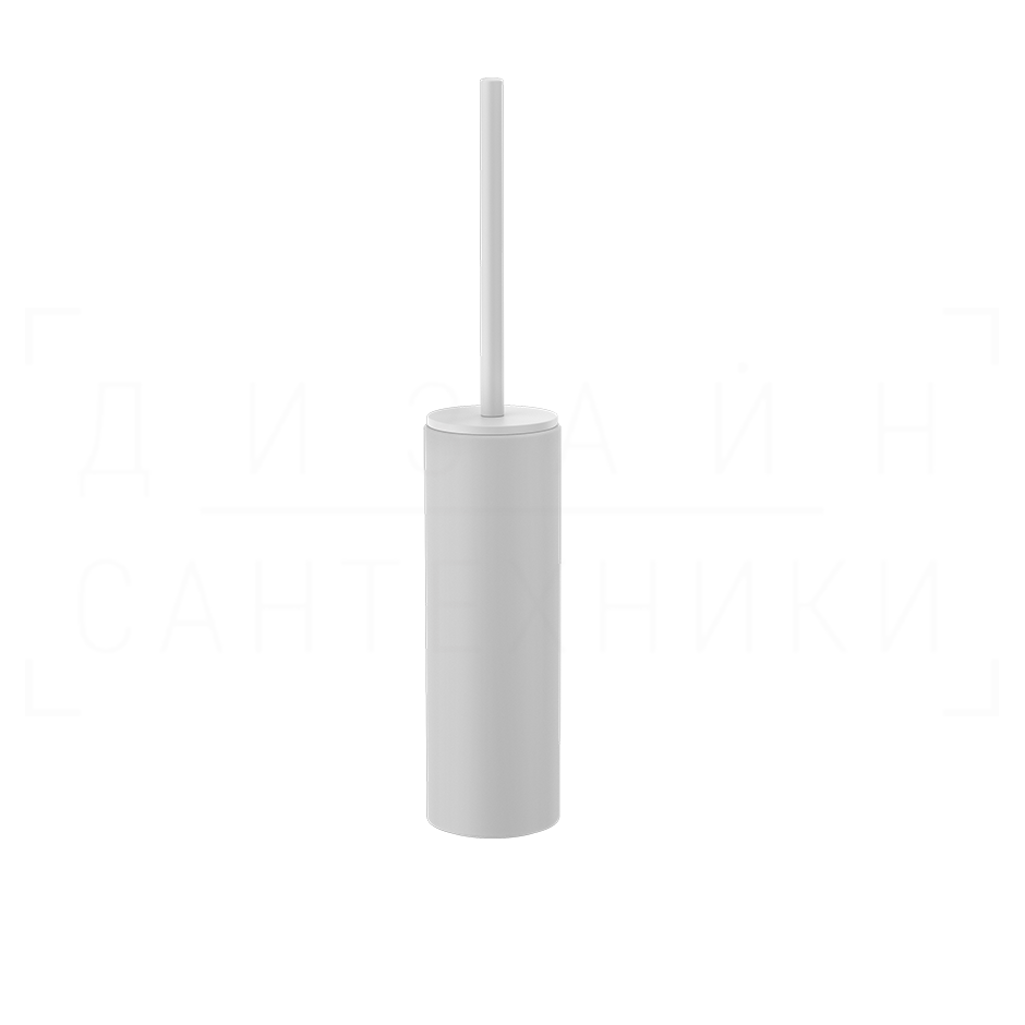 Gessi Ingranaggio Ершик для унитаза напольный, с кермической колбой Neolite, цвет: white/matte white 63743#279