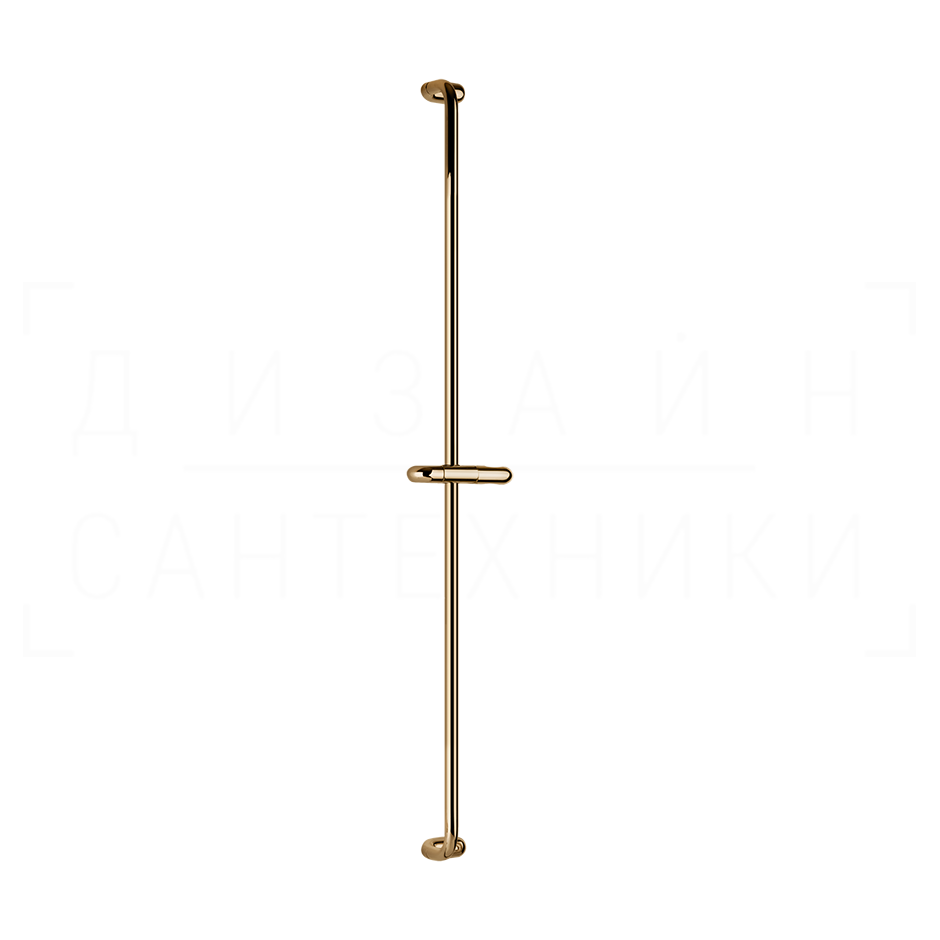 Gessi Goccia Душевая штанга 82,2 см, с держателем для лейки, цвет: warm bronze PVD 33644#735