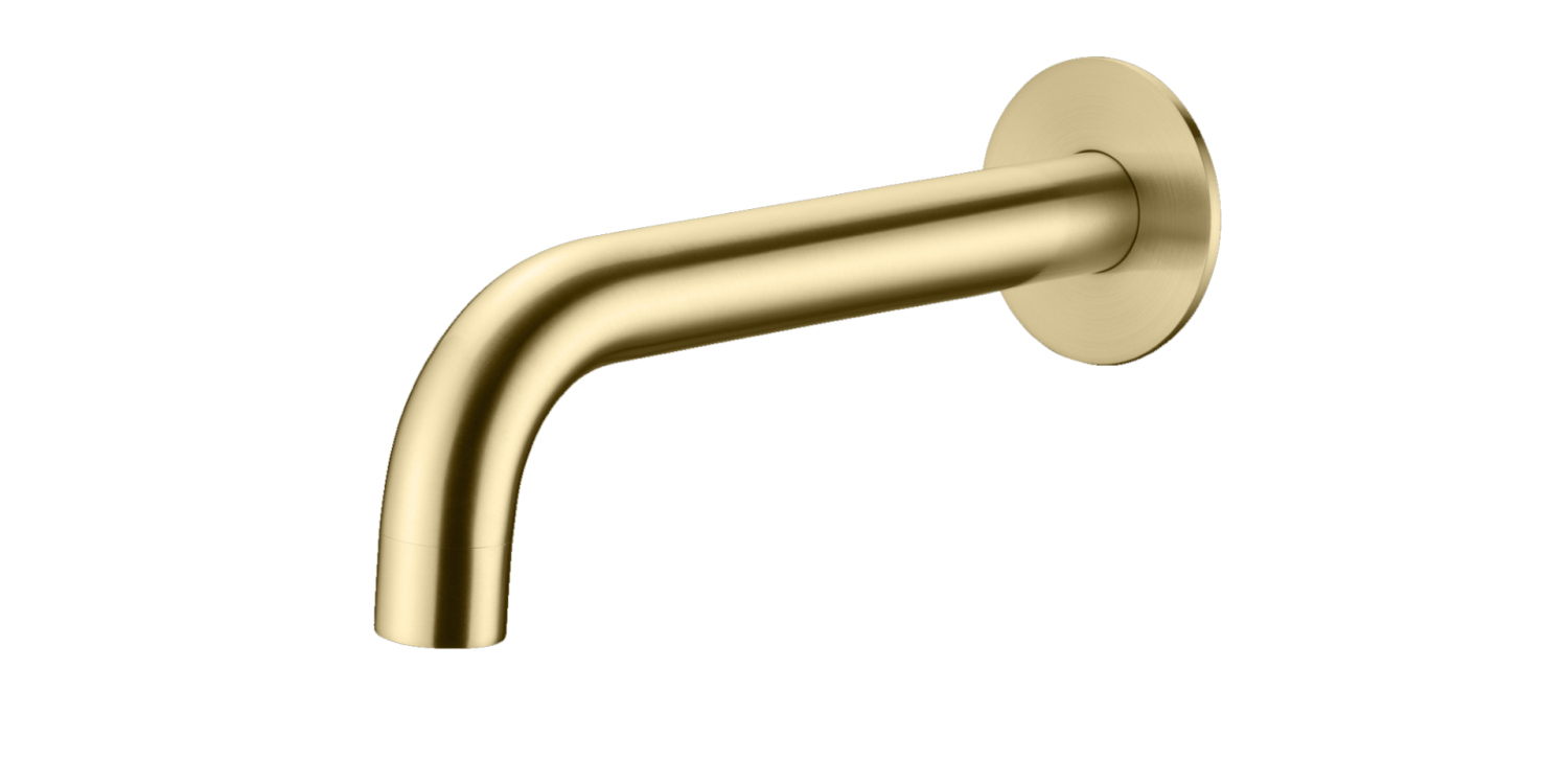 Boheme Fusion Излив настенный 19,1 см, цвет: matt gold 625-MG