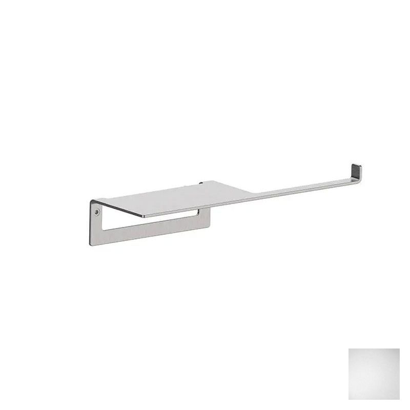 Almar Accessories Держатель туалетной бумаги с полкой, цвет: matt white E317000.MW