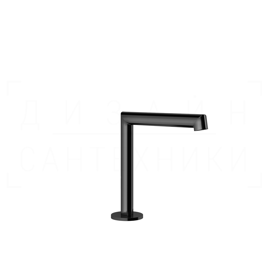 Gessi Anello Излив отдельностоящий для раковины 14,4 см, цвет: black metal PVD 63321#706