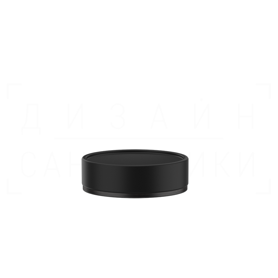 Gessi Inciso Мыльница с керамической чашей Neolite, настольная, цвет: black/aged bronze 58526#187