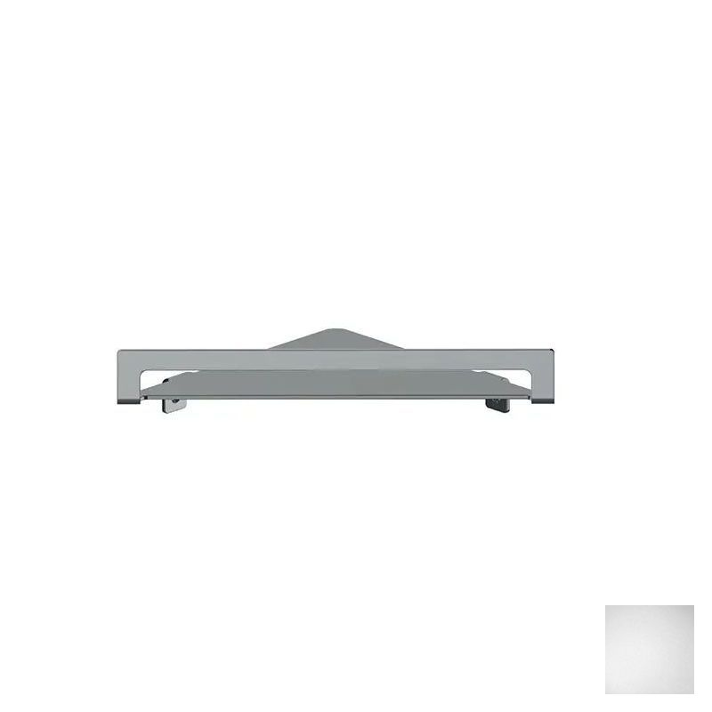 Almar Accessories Полка угловая 21,6х21,6 см, цвет: matt white E300002.MW