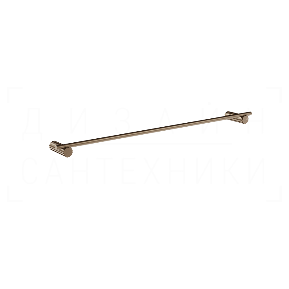 Gessi Incastri Полотенцедержатель 65 см, подвесной, цвет: coffee bronze brushed PVD 75503#761