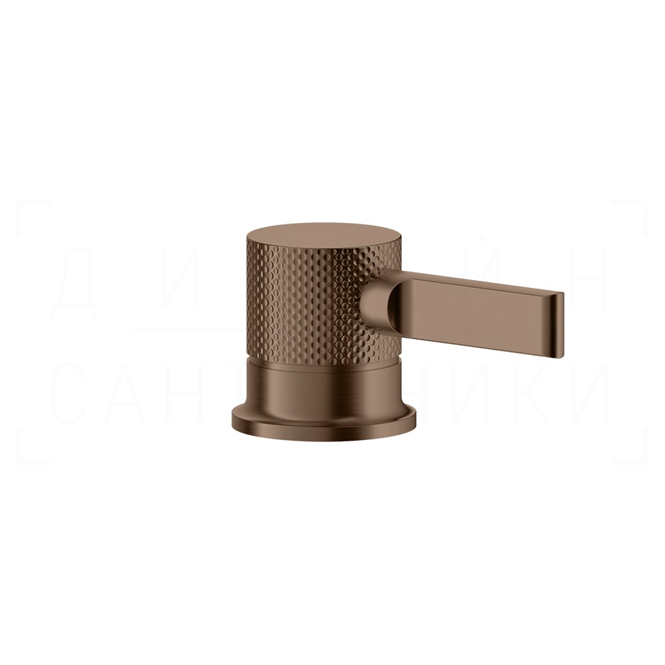 Gessi Inciso Смеситель для раковины, без излива и донного клапана, цвет: copper brushed PVD 58200#708